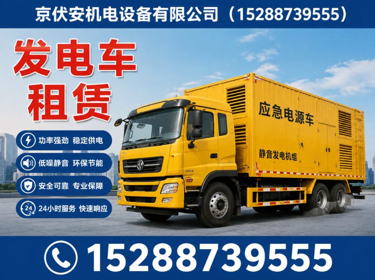 仙桃发电车租赁展示图